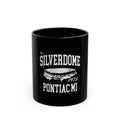 SIlverdome Stadium Logo Retro Black Mug (11oz, 15oz)