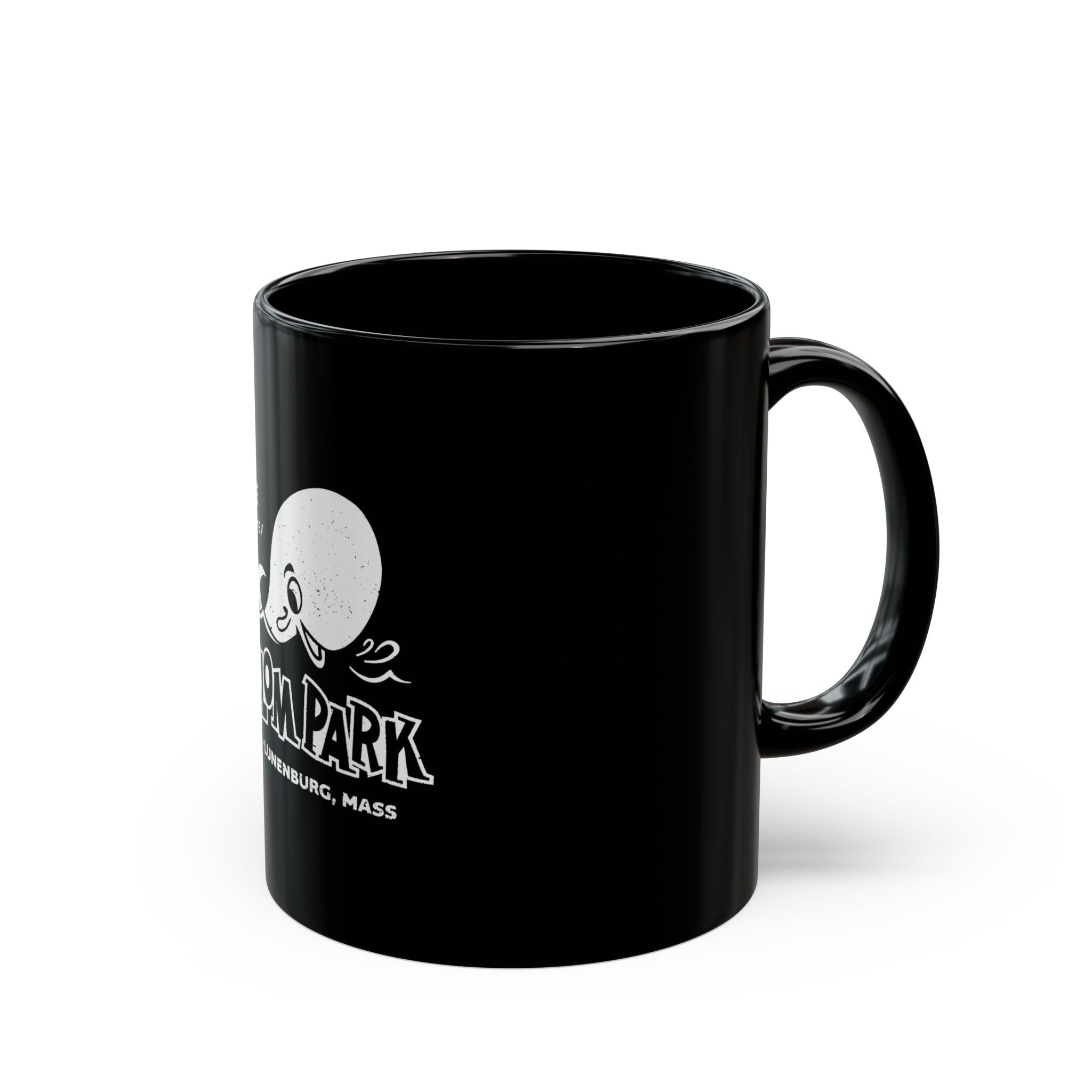 Whalom Park Retro Black Mug (11oz, 15oz)
