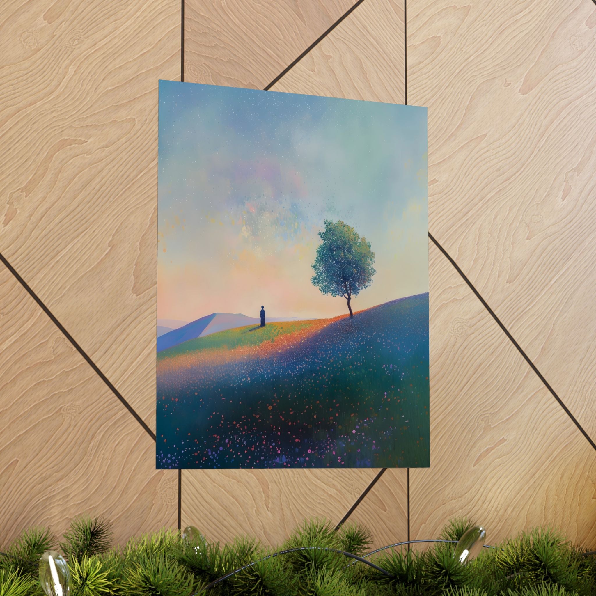 Where the Earth Breathes in Color Matte Vertical Poster — Wall Art