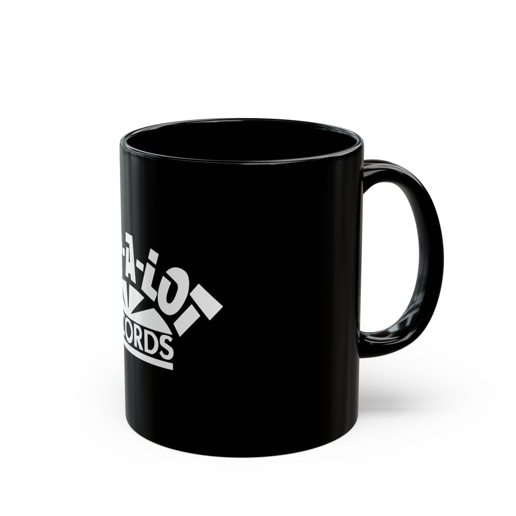 Rap A Lot Record Logo Retro Black Mug (11oz, 15oz)