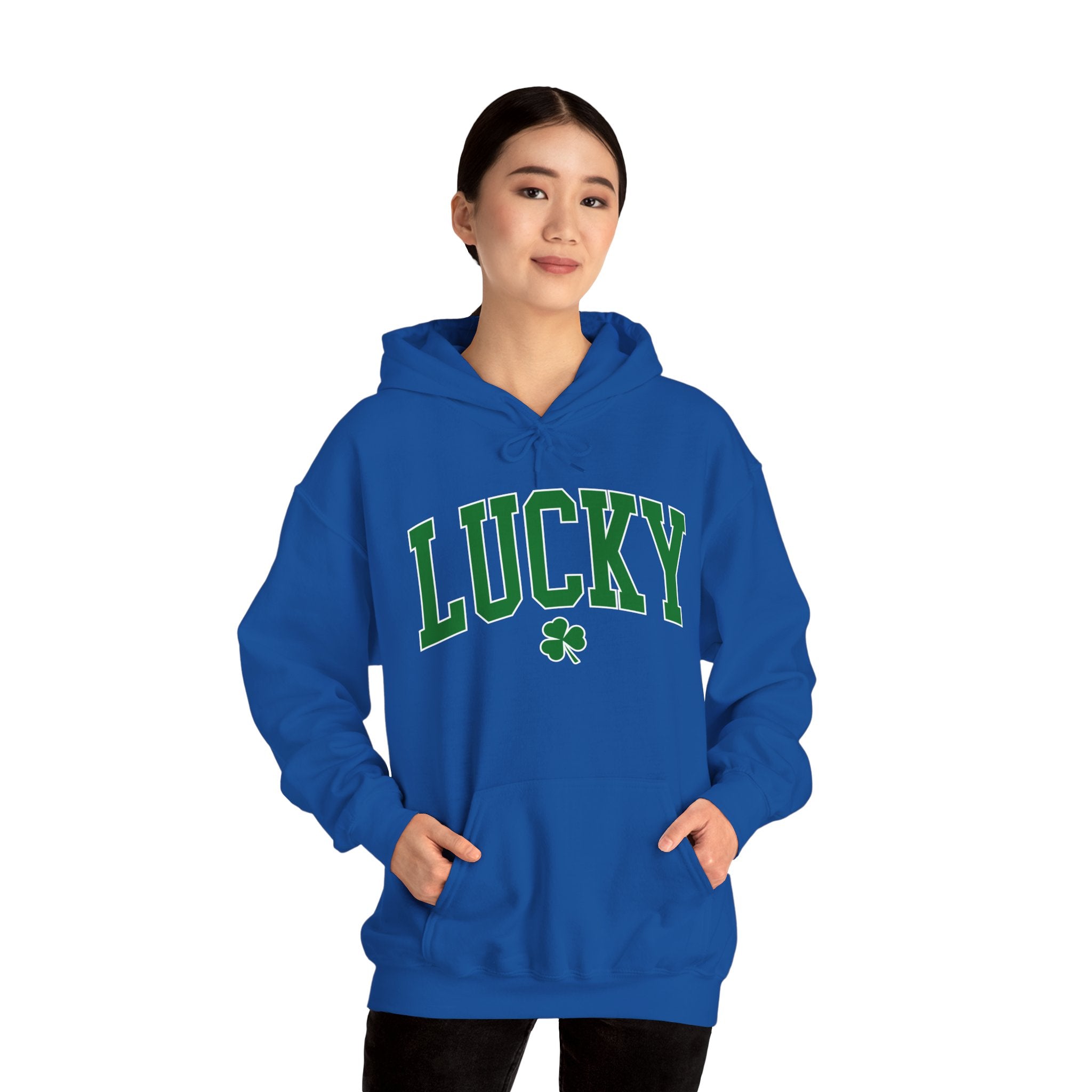 Lucky Clover Retro Logo — Bold City Pride Pullover