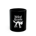 Hellcat Records Retro Black Mug (11oz, 15oz)