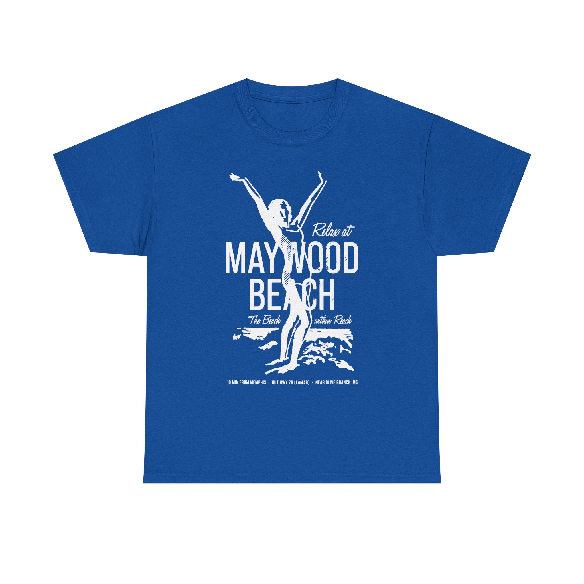 Beach Vibes Unisex Tee - 'Maywood Beach' Design