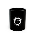 Five Points South Black Mug (11oz, 15oz)