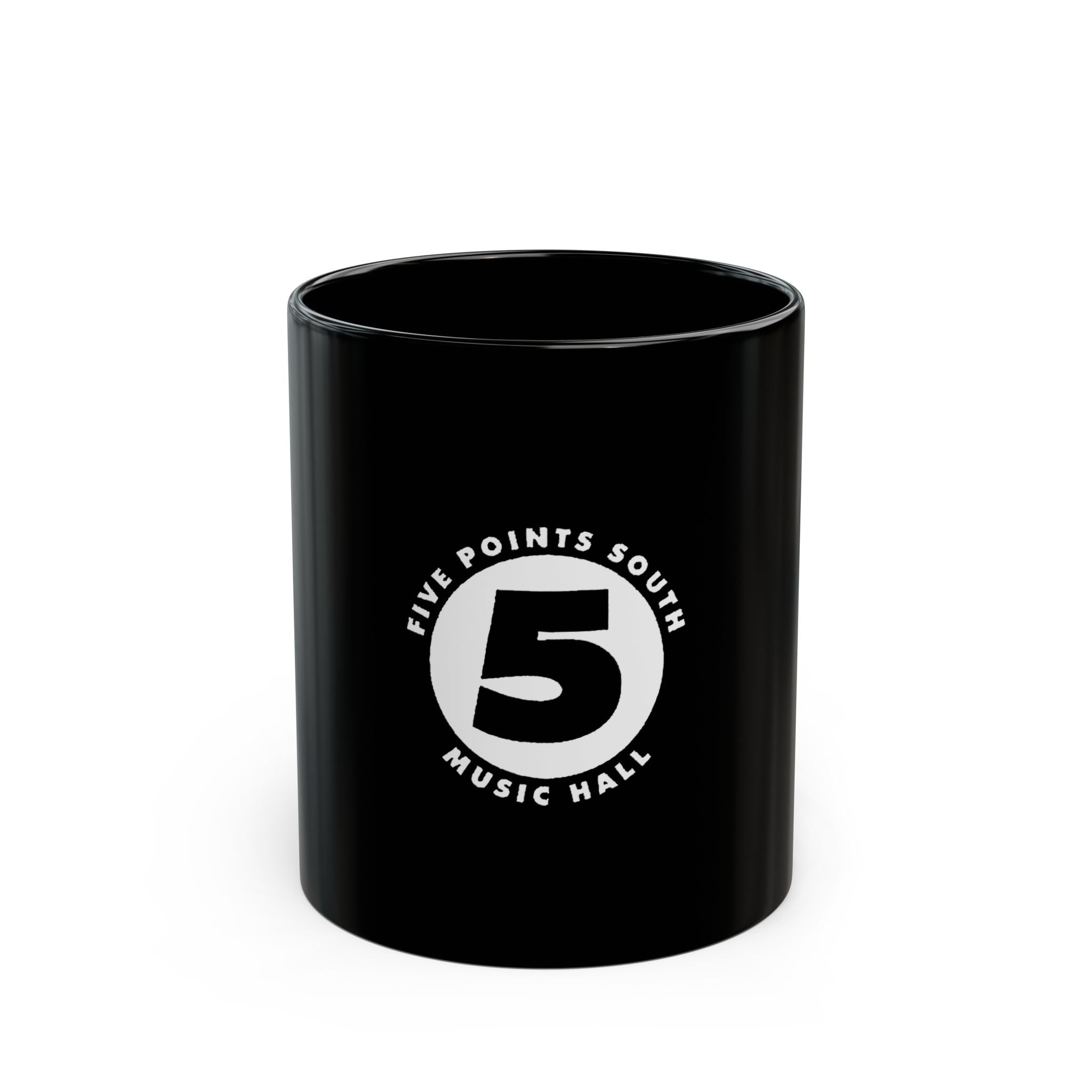 Five Points South Black Mug (11oz, 15oz)