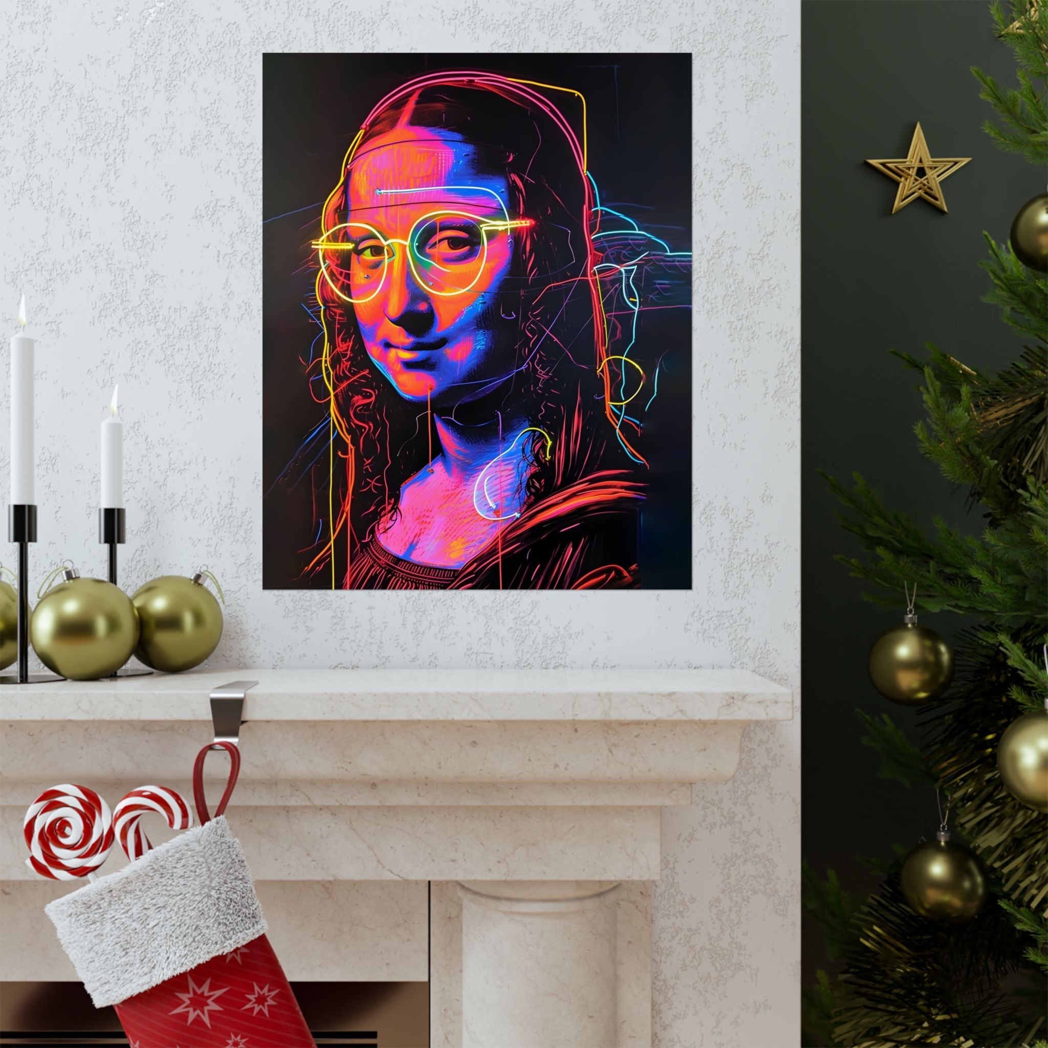 Rise Through the Rain Matte Vertical Poster — Wall Art