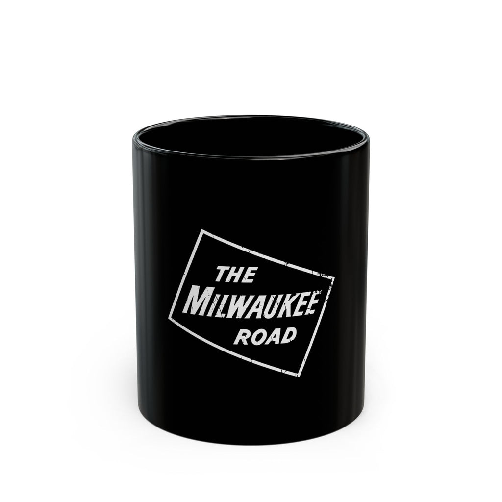 The Milwaukee Road Logo  Black Mug (11oz, 15oz)