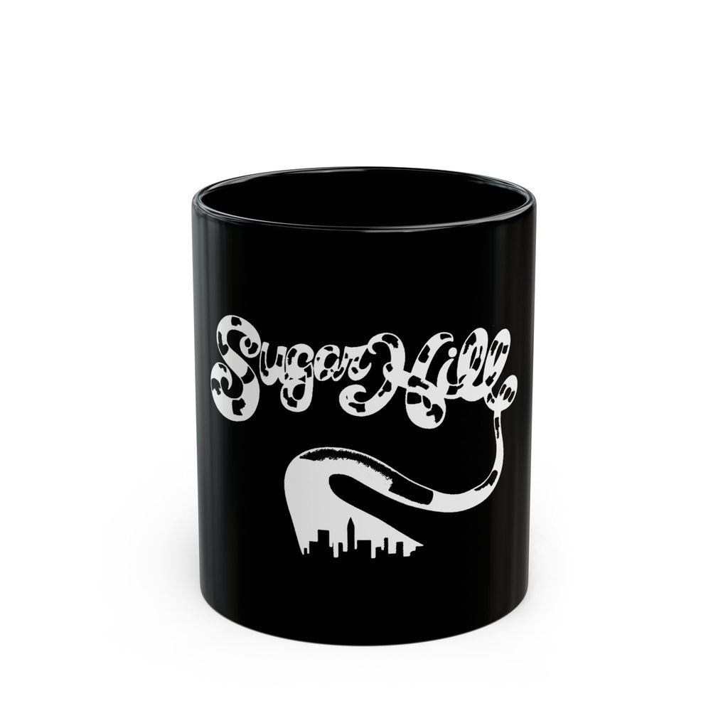 Sugarhill Logo Retro Black Mug (11oz, 15oz)