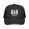 818 Tequila Retro Logo – Vintage Arch Logo Mesh Hat