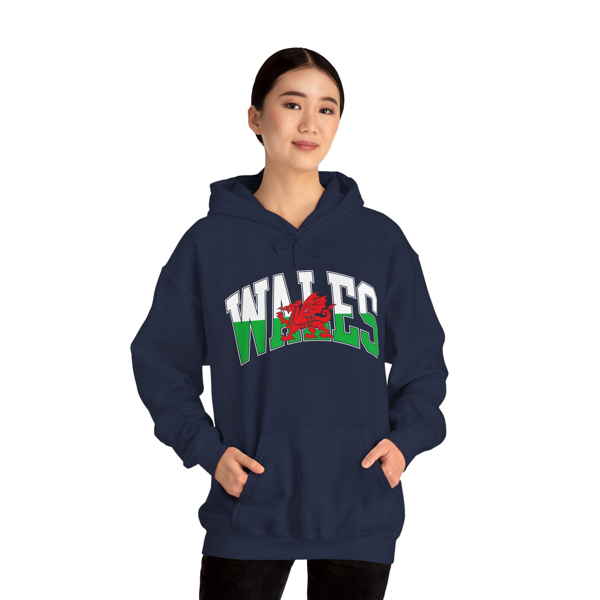 Wales Retro Logo — Bold City Pride Pullover