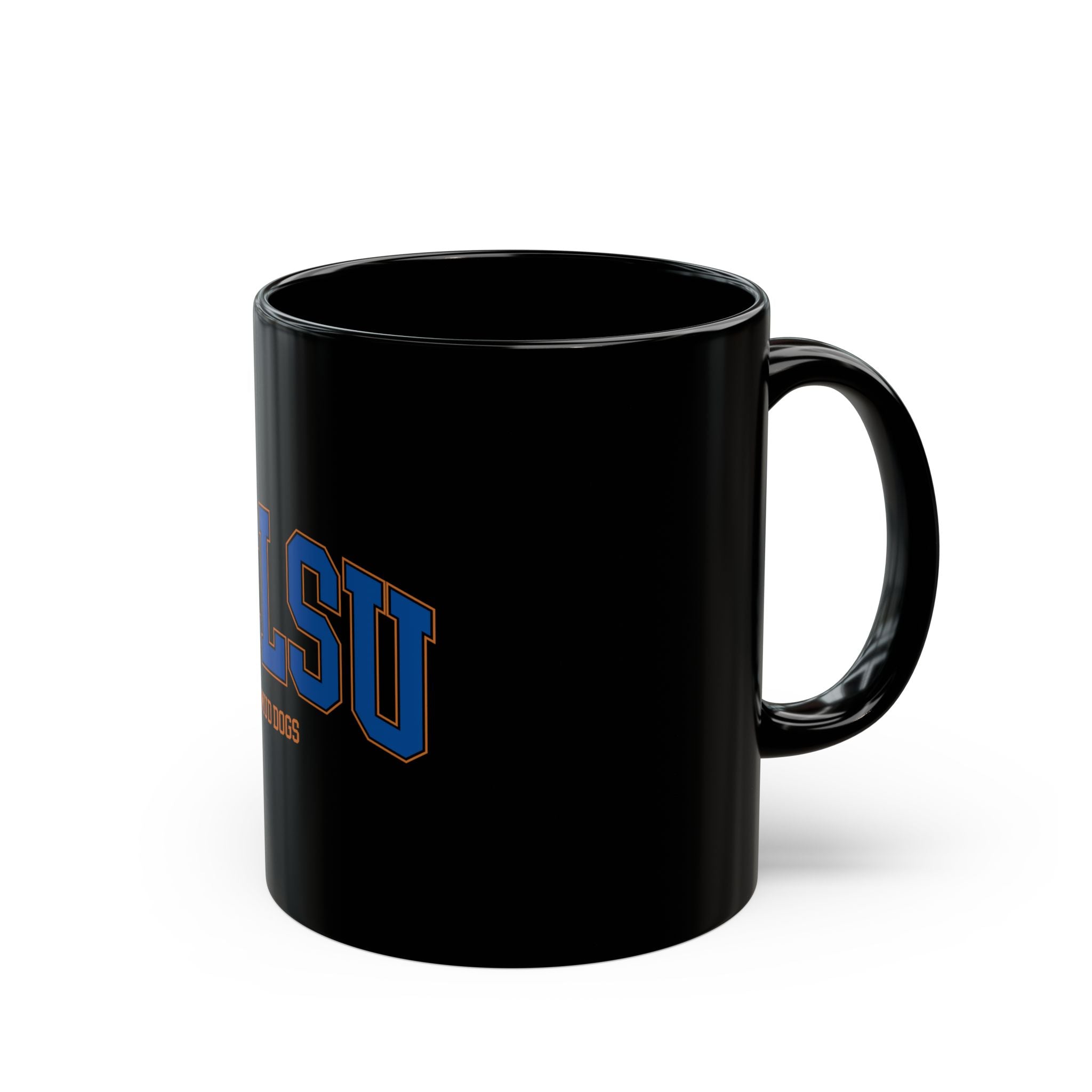 SCLSU Logo Retro Black Mug (11oz, 15oz)