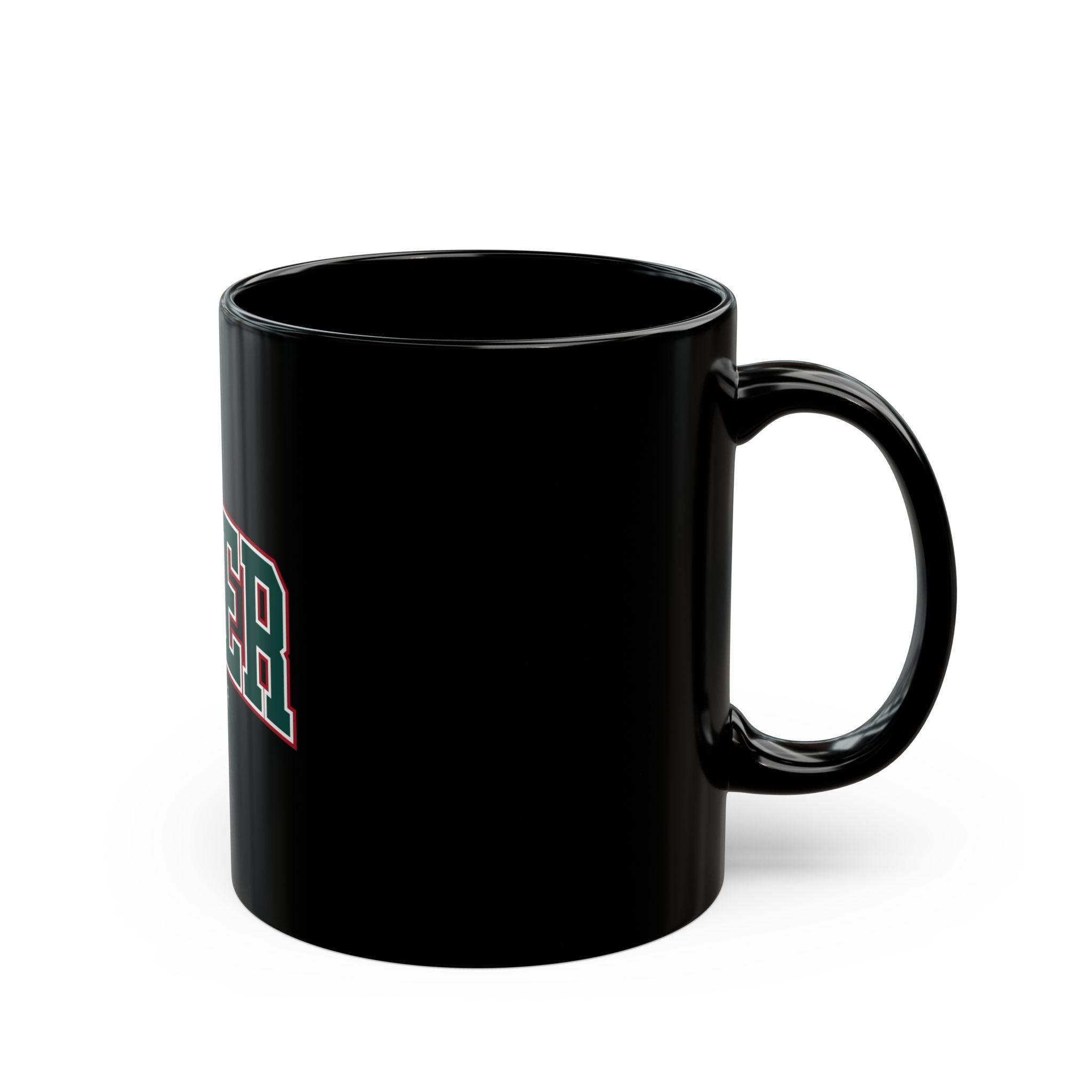 Tiger Leicester Logo Retro Black Mug (11oz, 15oz)