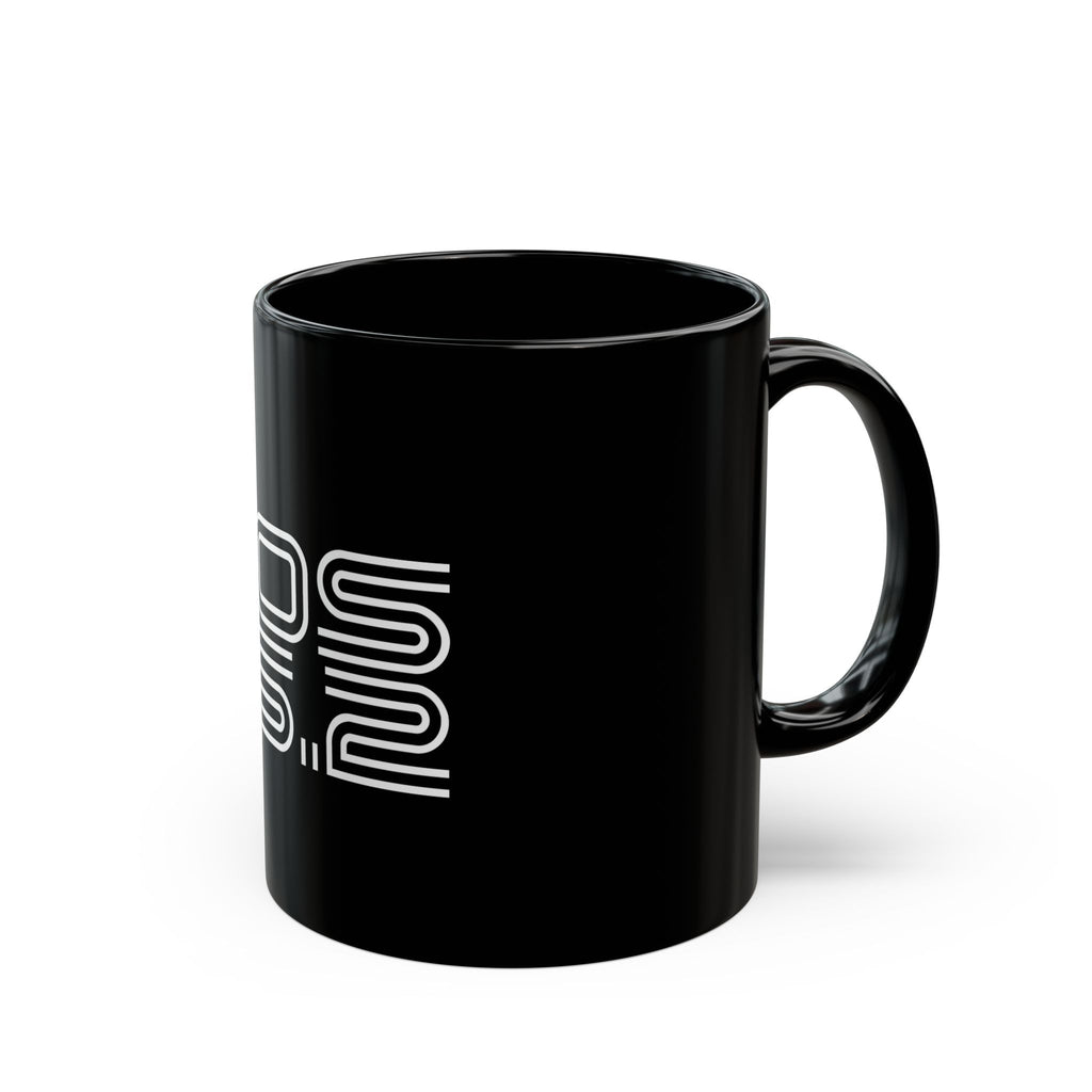 Boston Running Marathon Black Mug (11oz, 15oz)