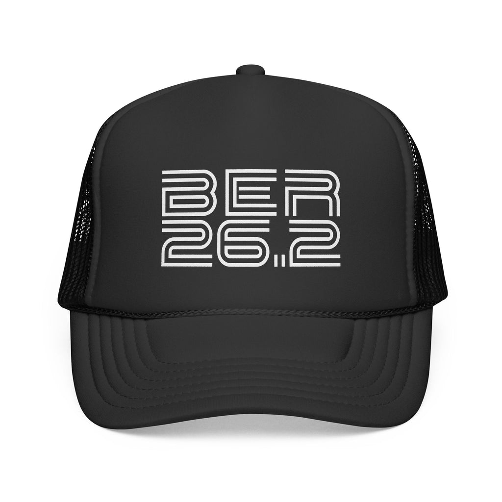 Berlin Marathon Running Trucker Cap – Vintage Arch Logo Mesh Hat