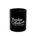Poplar Creek Logo Retro Black Mug (11oz, 15oz)