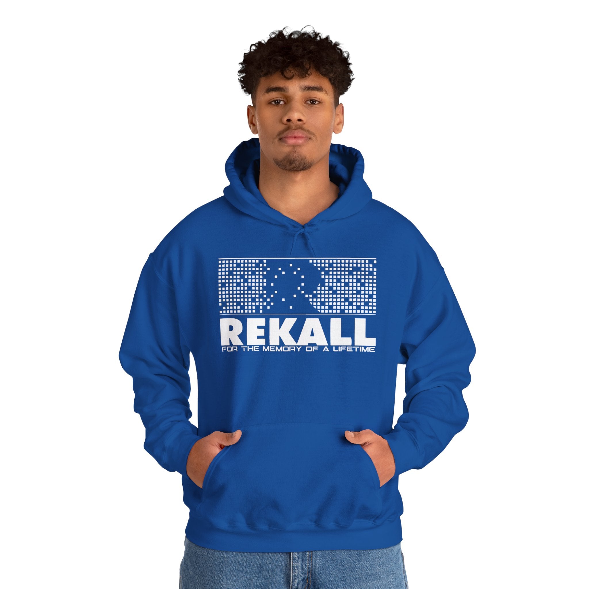 Rekall Movie Retro Logo — Bold City Pride Pullover