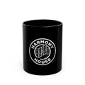 Harmony House Retro Logo Black Mug (11oz, 15oz)