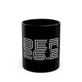 Berlin 26 2 Running Marathon Black Mug (11oz, 15oz)