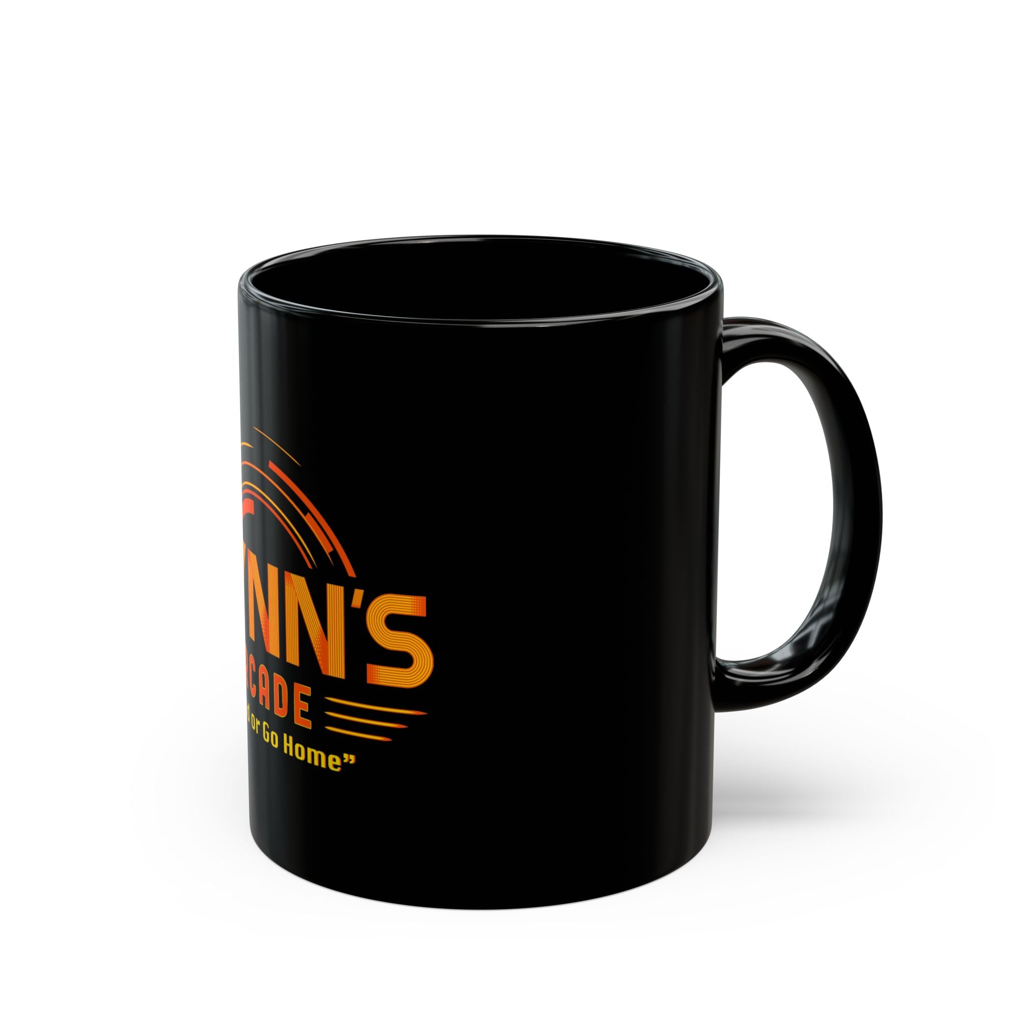 Flynns Game Arcade Black Mug (11oz, 15oz)