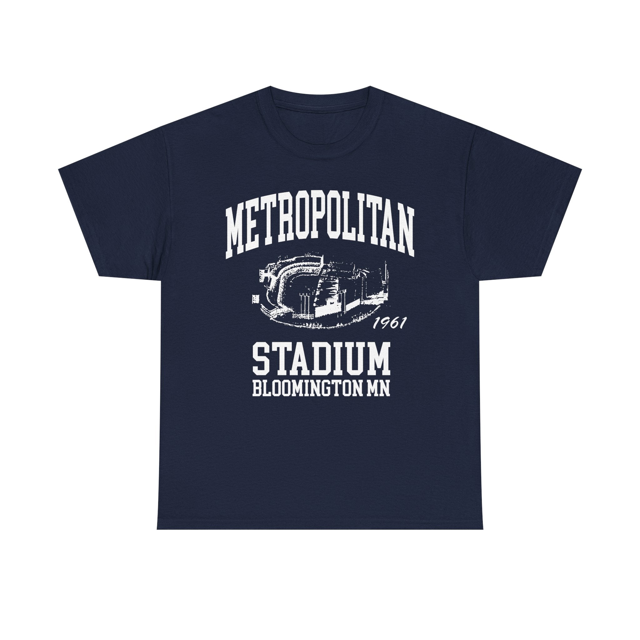 Metropolitan Stadium Logo
