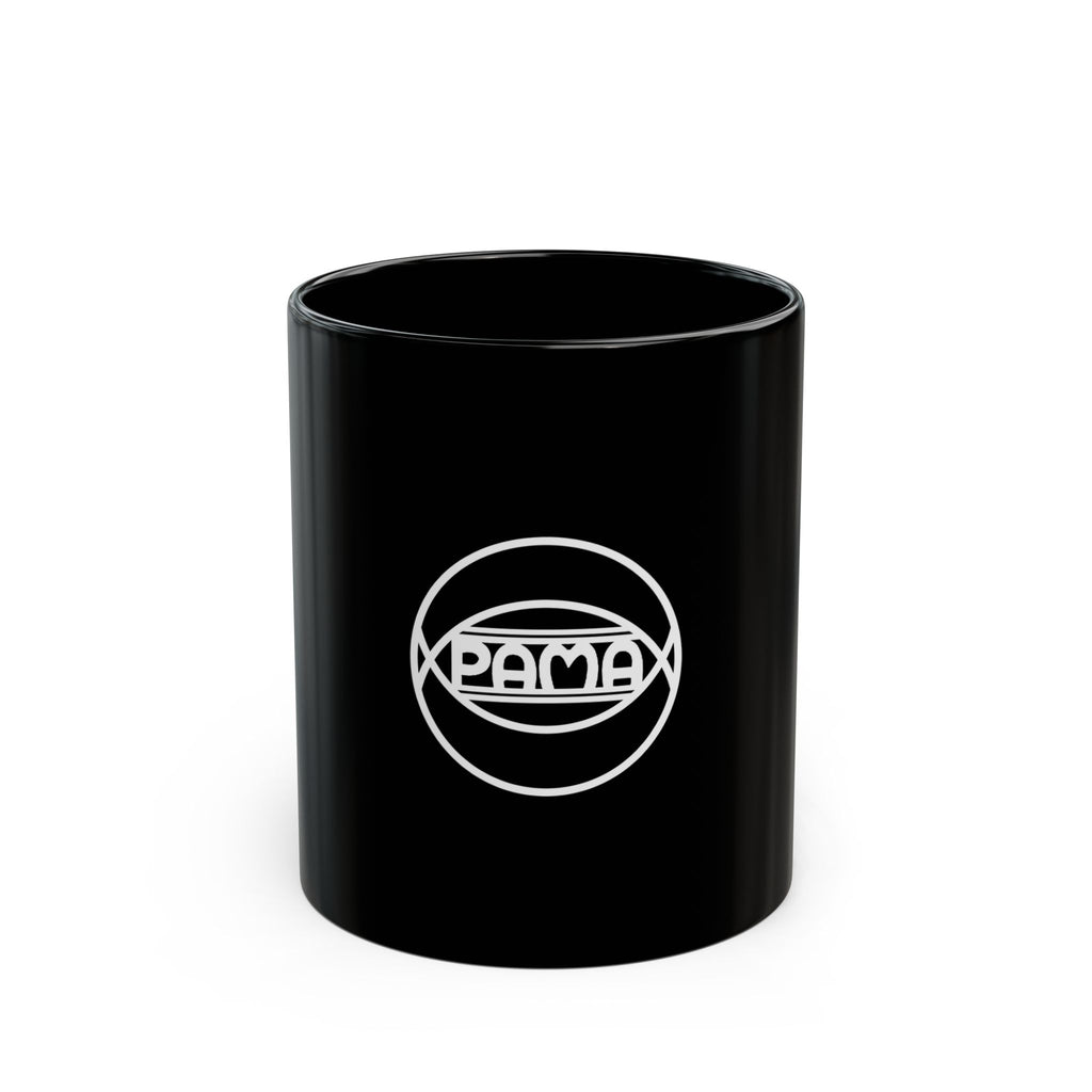 Pamax Logo Retro Black Mug (11oz, 15oz)
