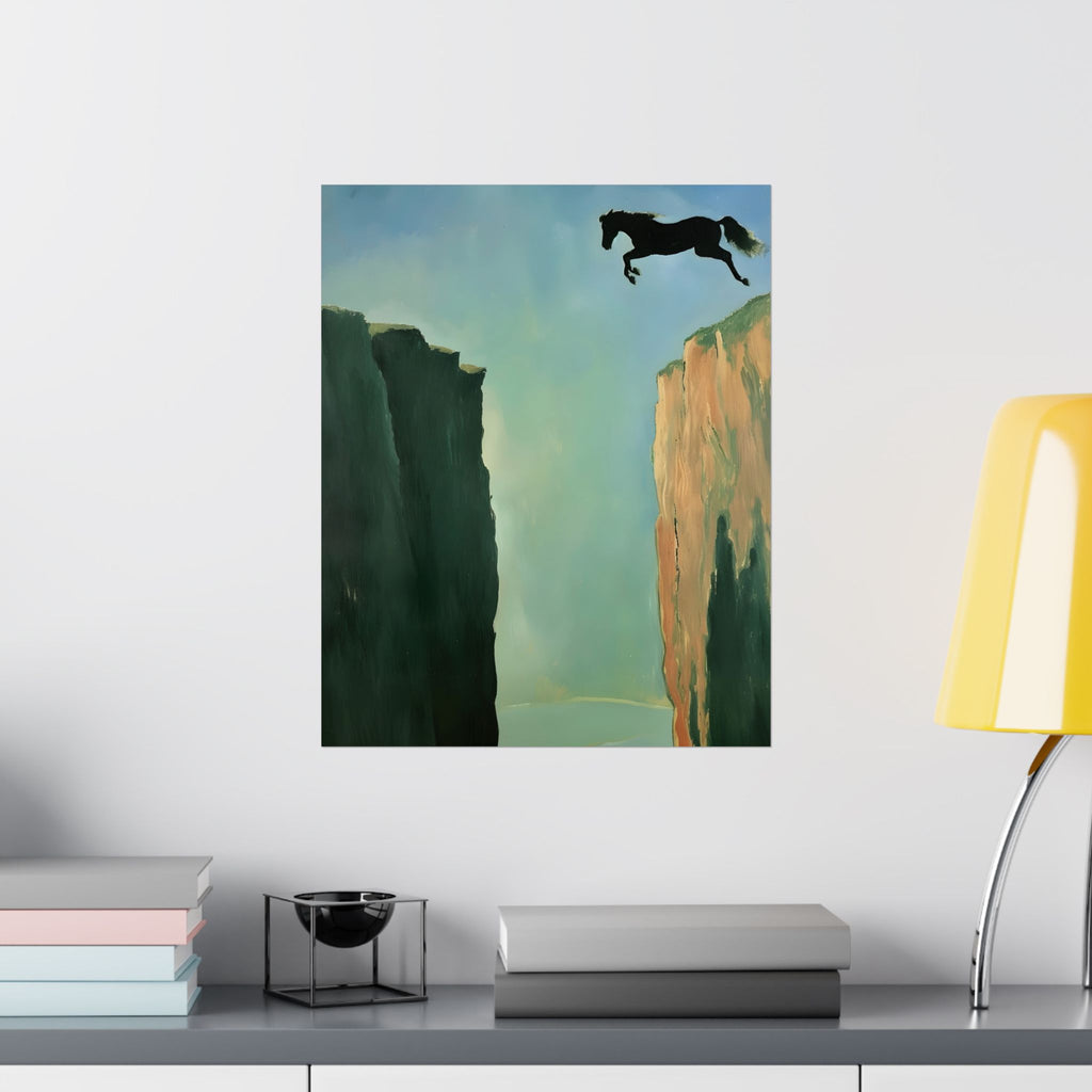 ourage Lives in the Space Between Matte Vertical Poster — Wall Art