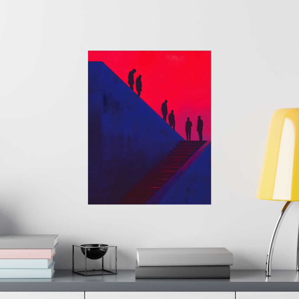 Threshold of Another Reality Matte Vertical Poster — Wall Art
