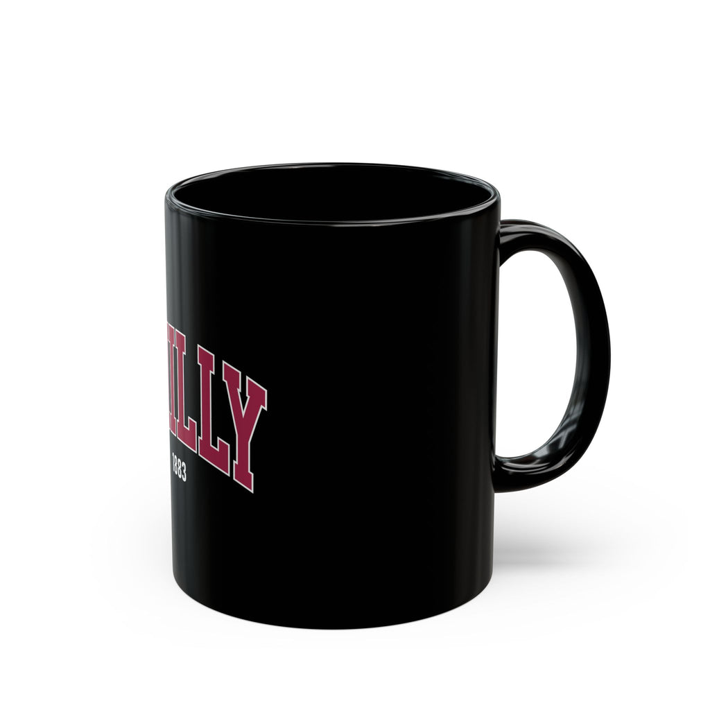 Philly 1883 Logo Retro Black Mug (11oz, 15oz)