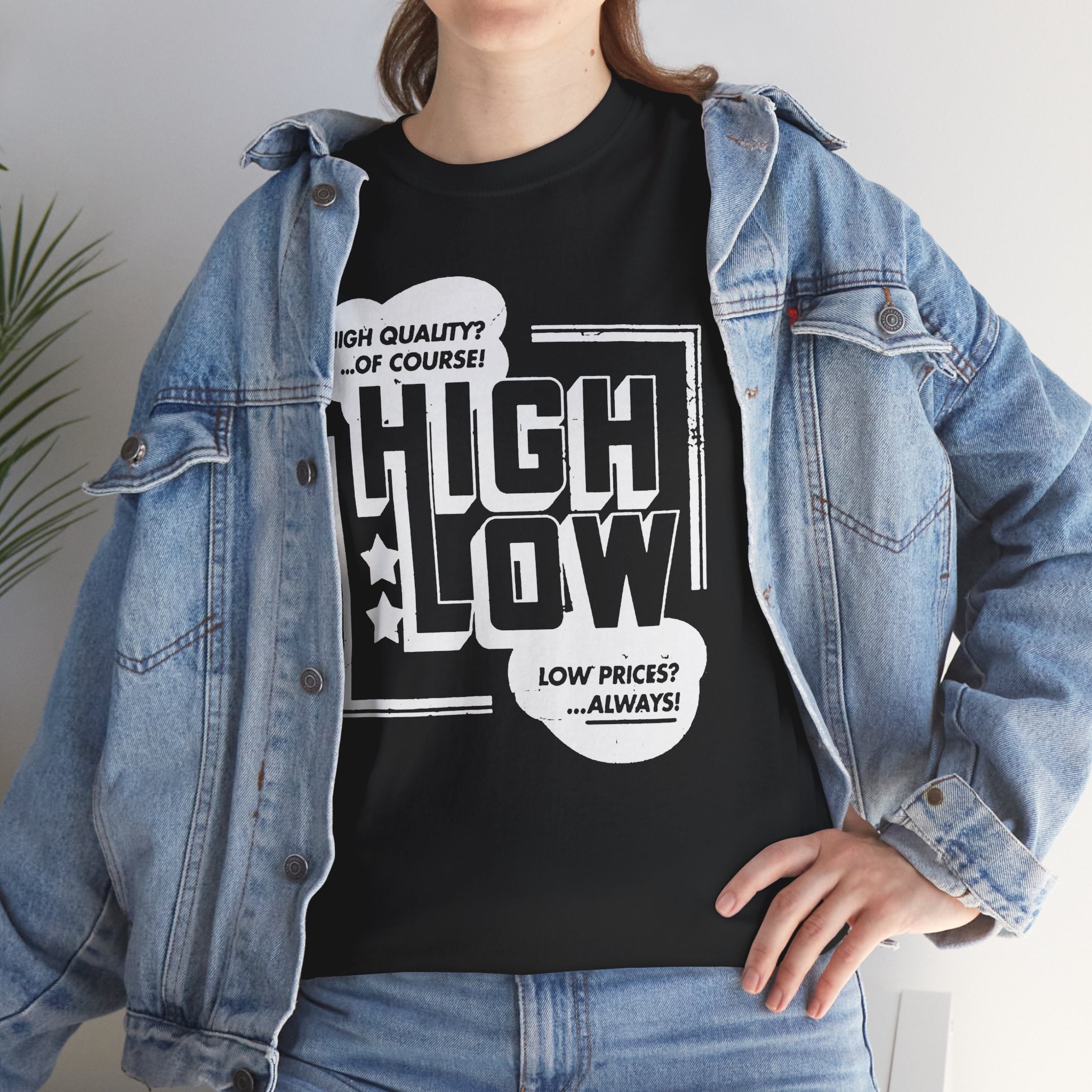 High Low Retro Logo