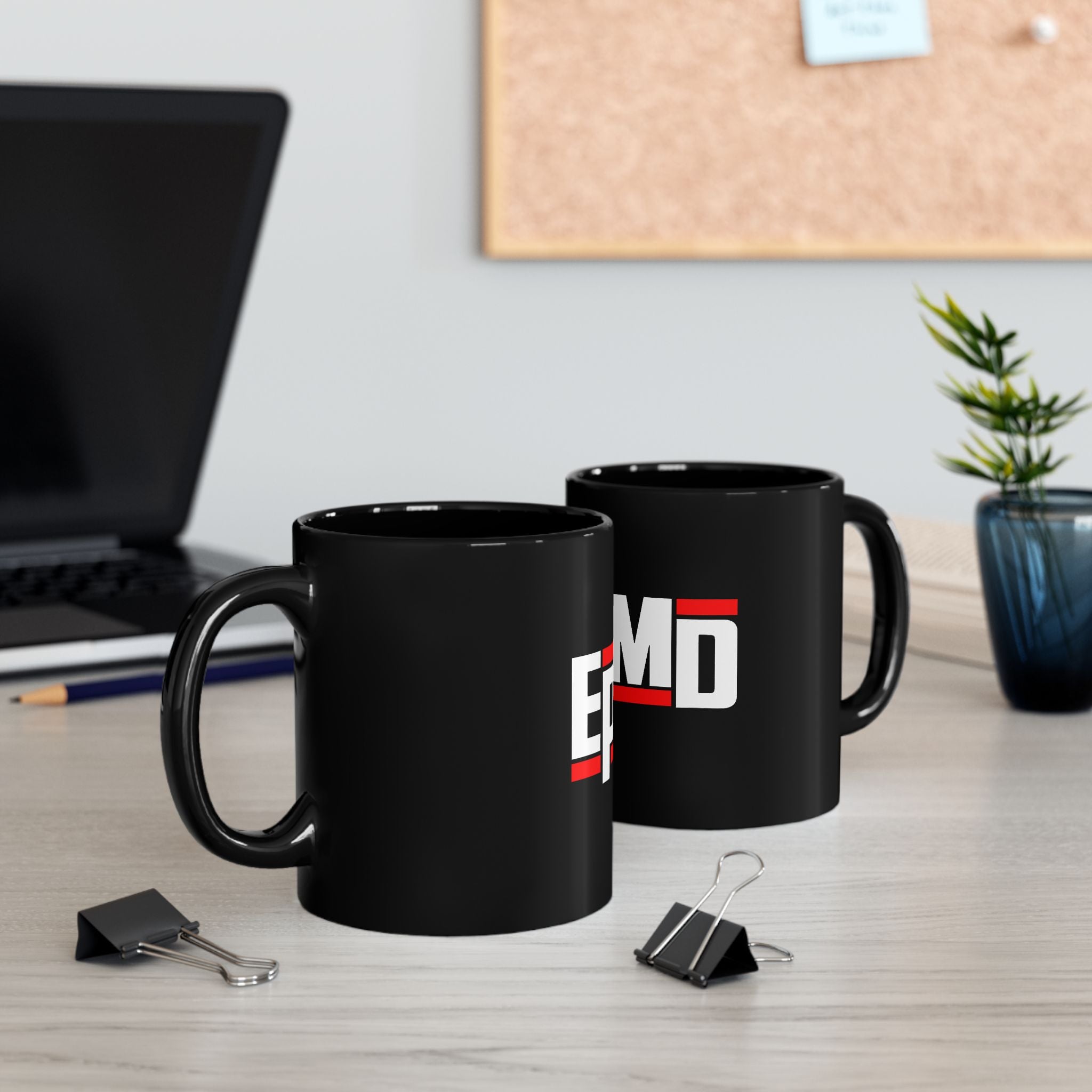 EPMD Logo Retro Black Mug (11oz, 15oz)