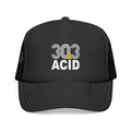303 Acid House Music Logo – Vintage Arch Logo Mesh Hat