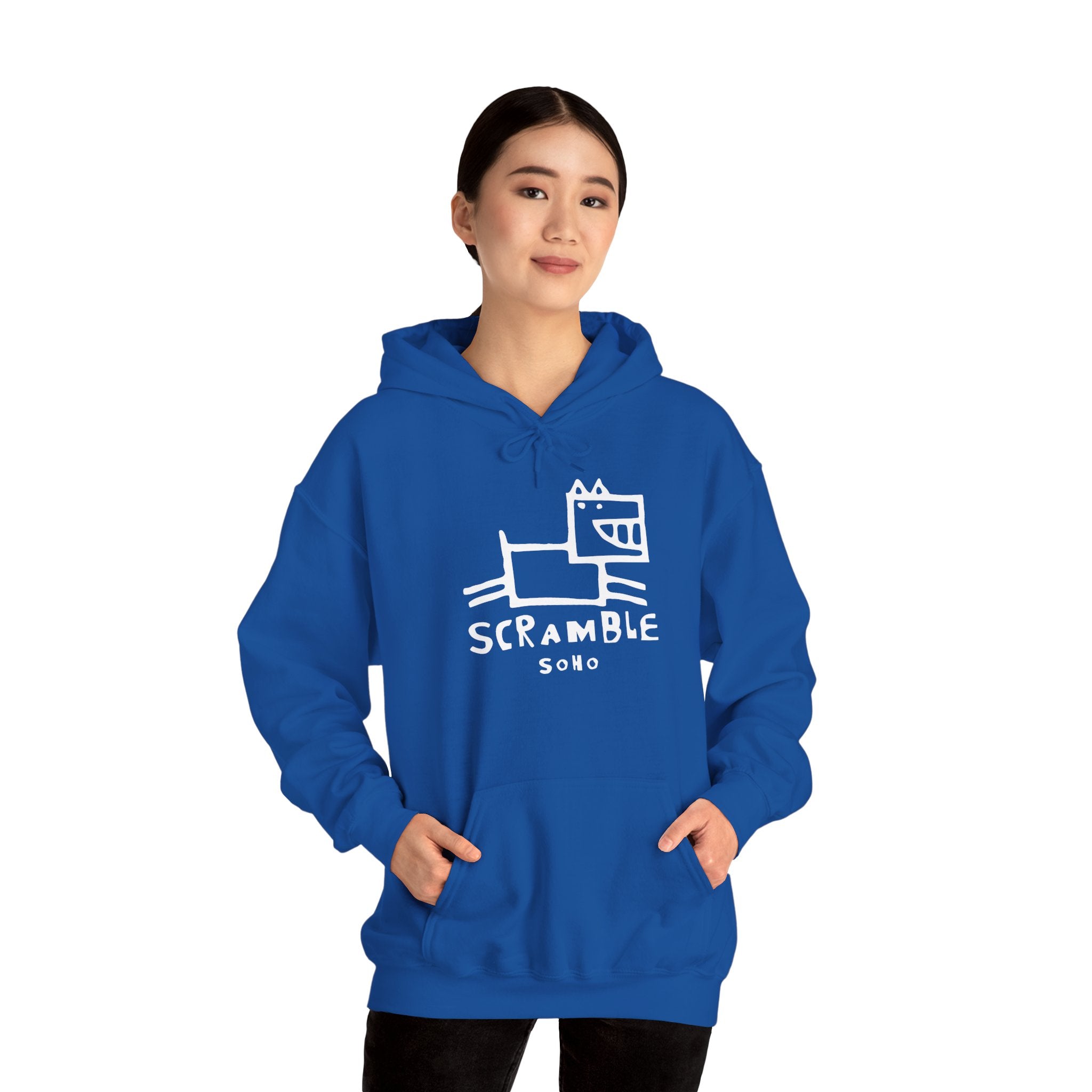 Scramble Soho Retro Logo — Bold City Pride Pullover