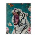 Roar of the Wild Bloom Matte Vertical Poster — Wall Art