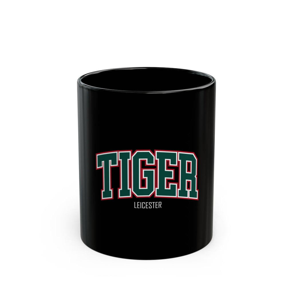 Tiger Leicester Logo Retro Black Mug (11oz, 15oz)