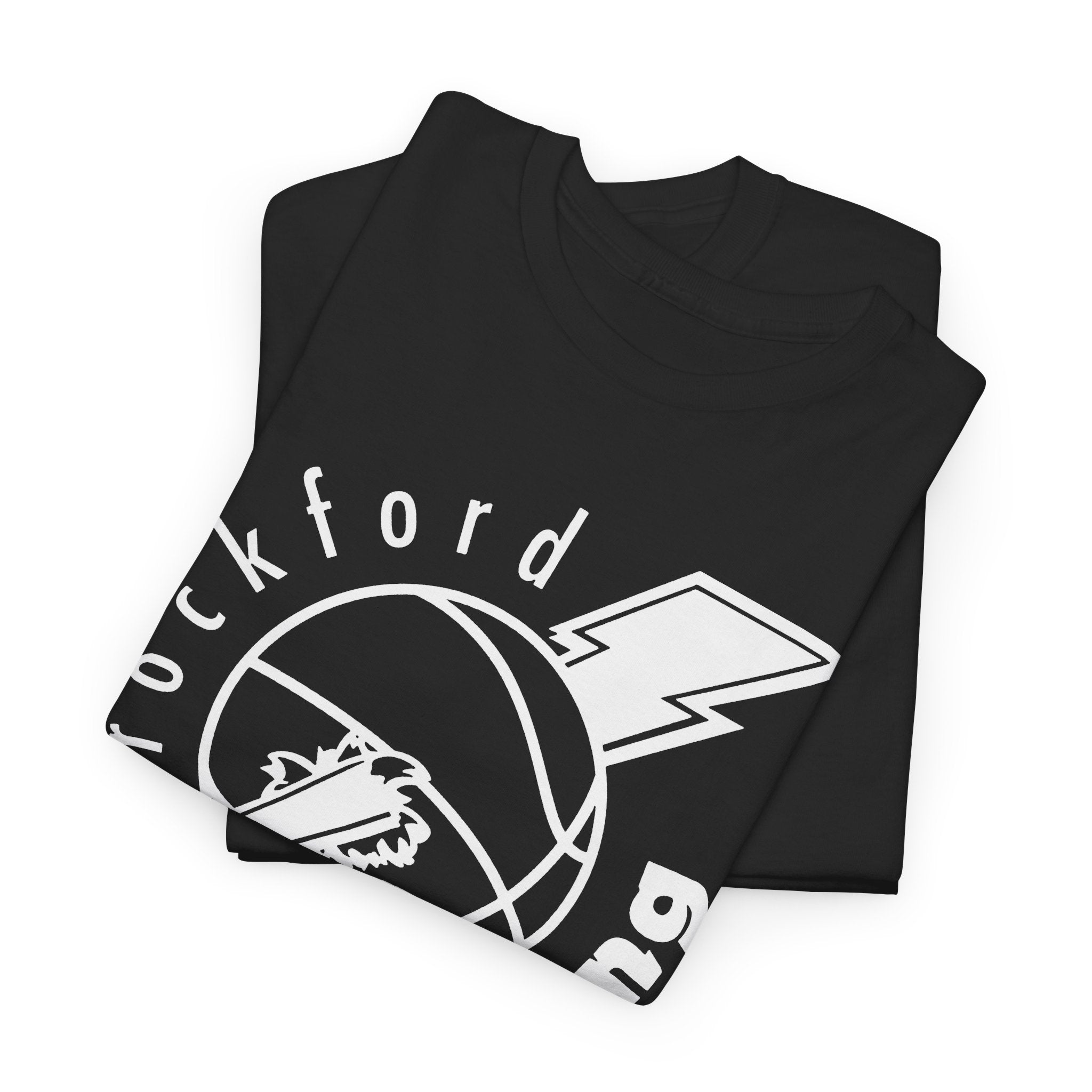 Rockford Lightning Retro Logo