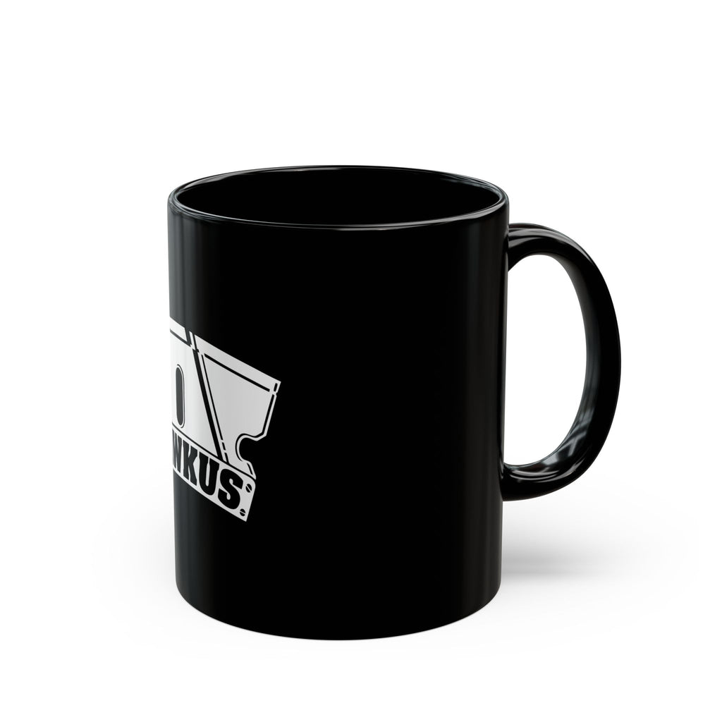 Rawkus Logo Retro Black Mug (11oz, 15oz)