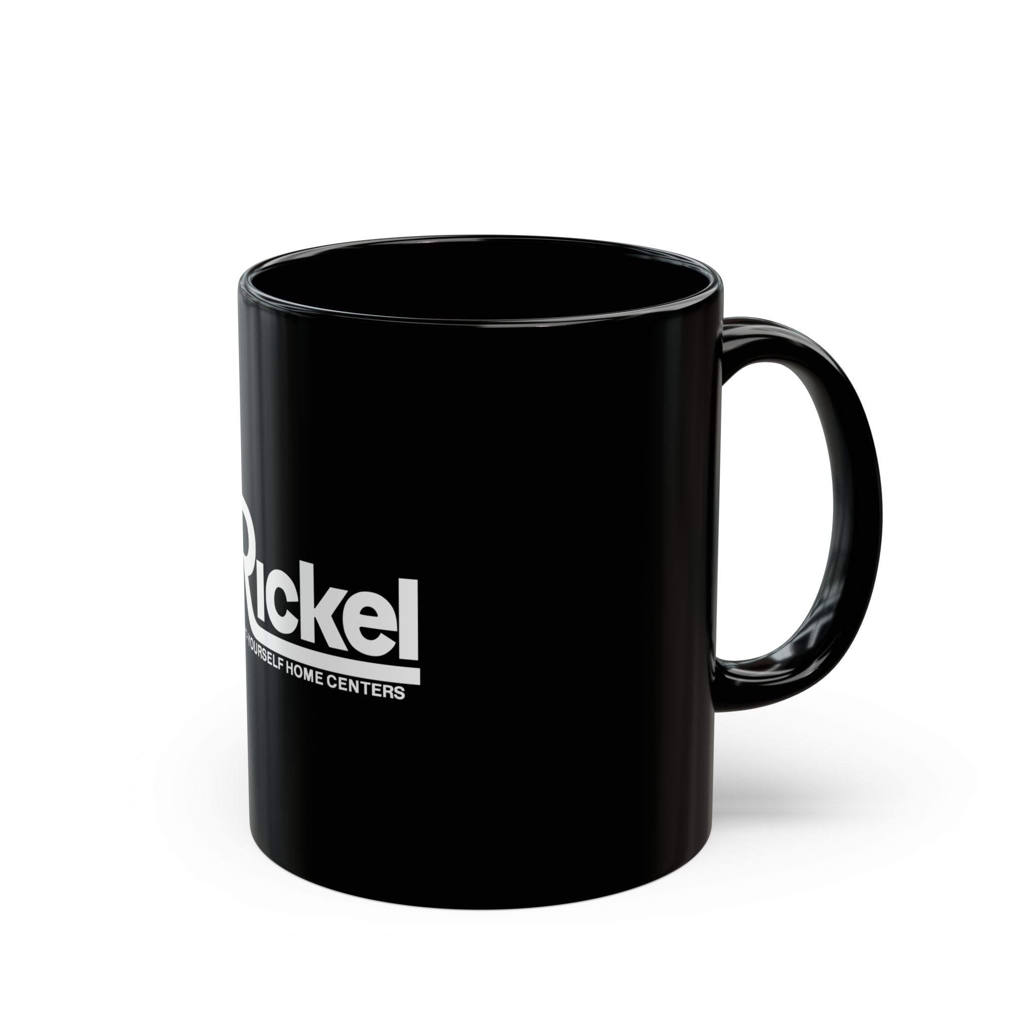 Rickel Retro Black Mug (11oz, 15oz)