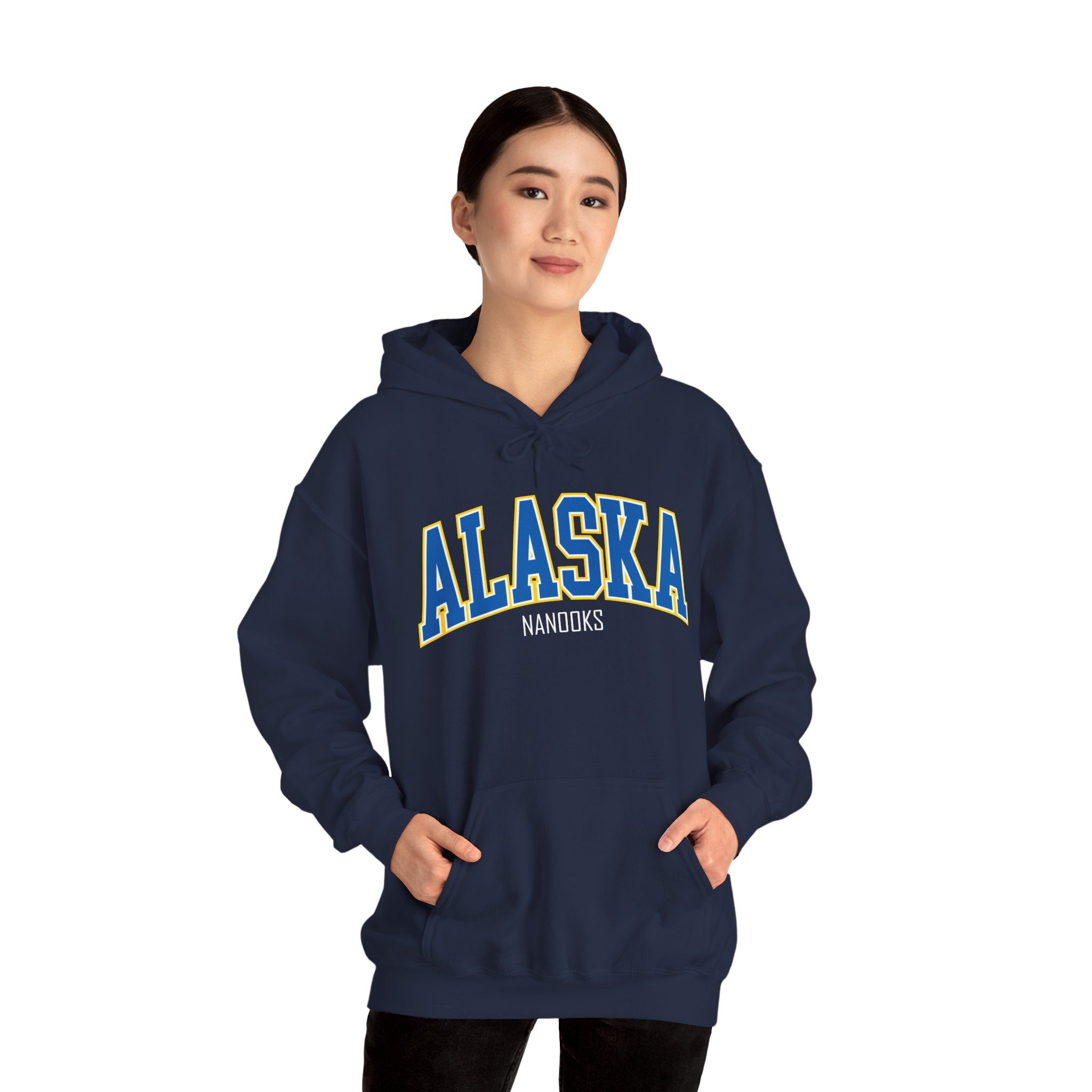 Alaska Nanooks Retro Logo — Bold City Pride Pullover