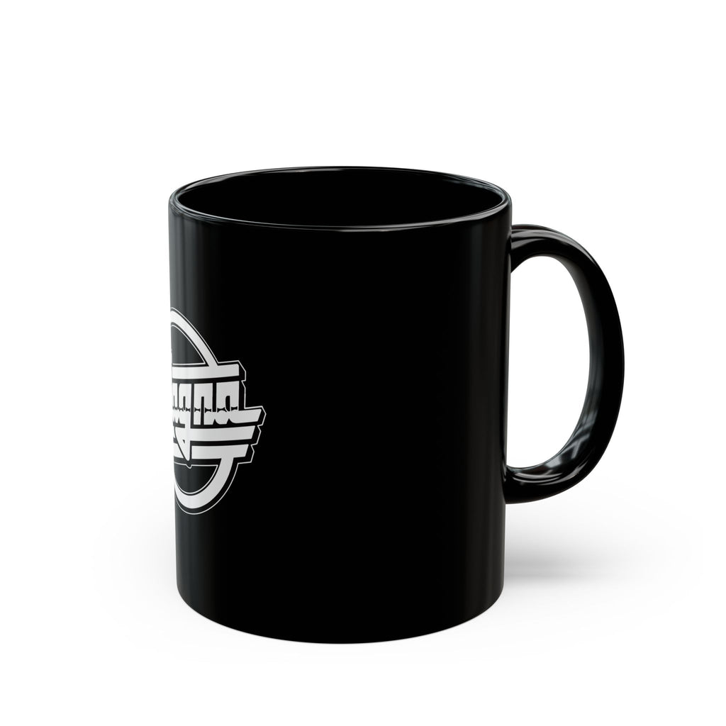 Magna Logo Retro Black Mug (11oz, 15oz)