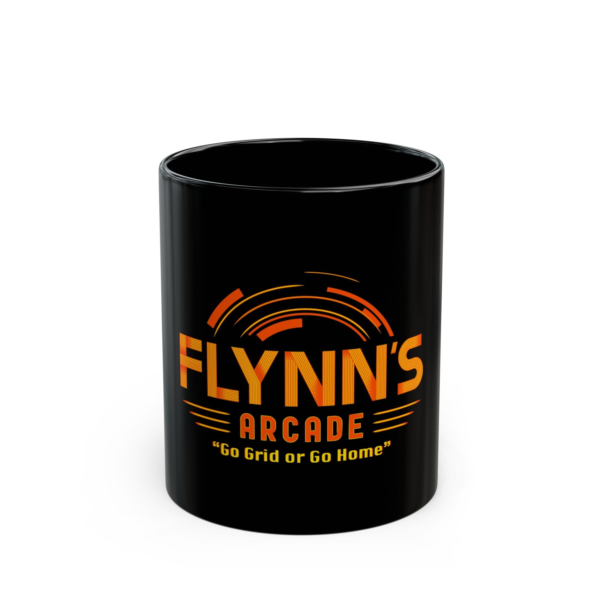 Flynns Game Arcade Black Mug (11oz, 15oz)