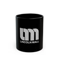 Lincoln Mall Logo Retro Black Mug (11oz, 15oz)