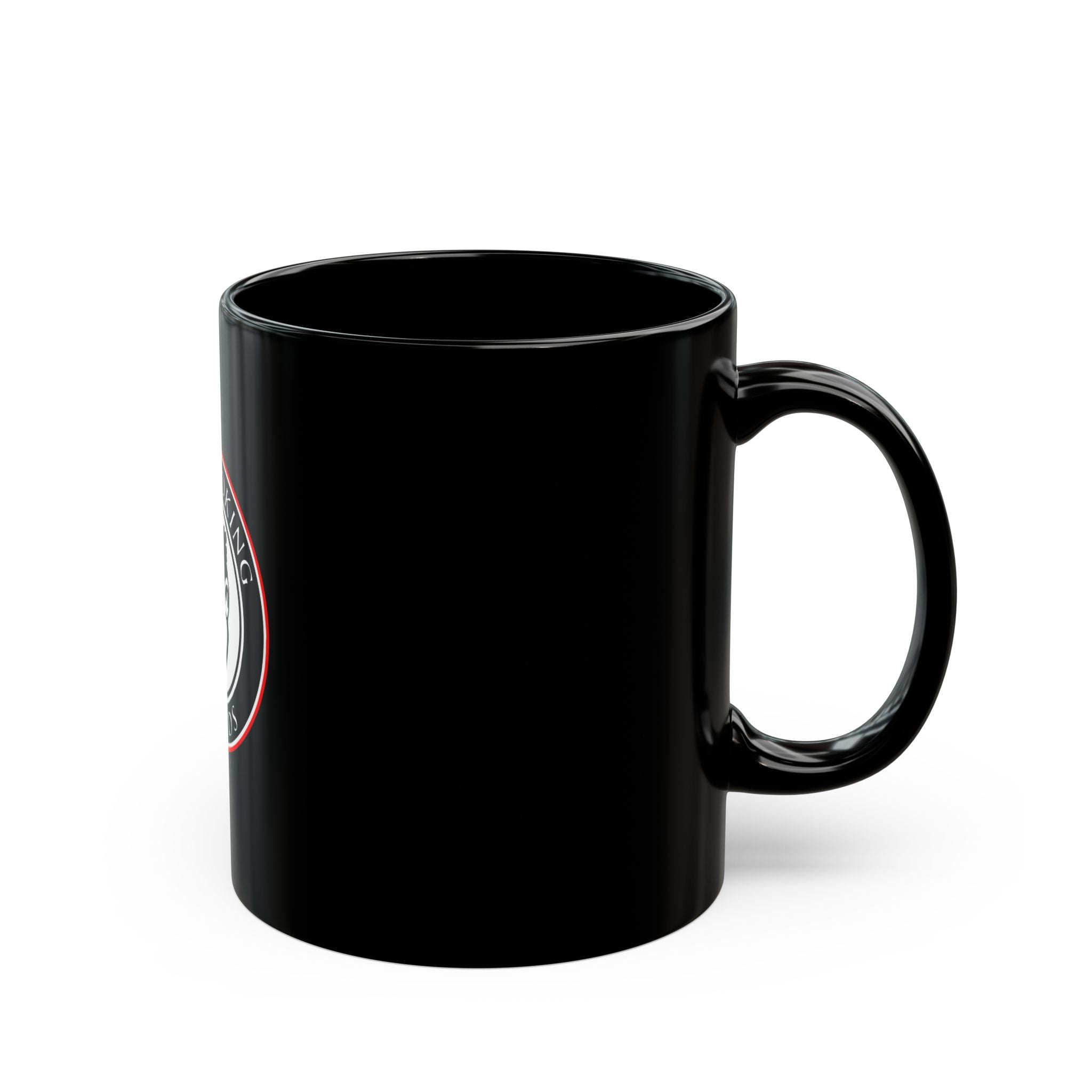 Good Looking Logo Retro Black Mug (11oz, 15oz)