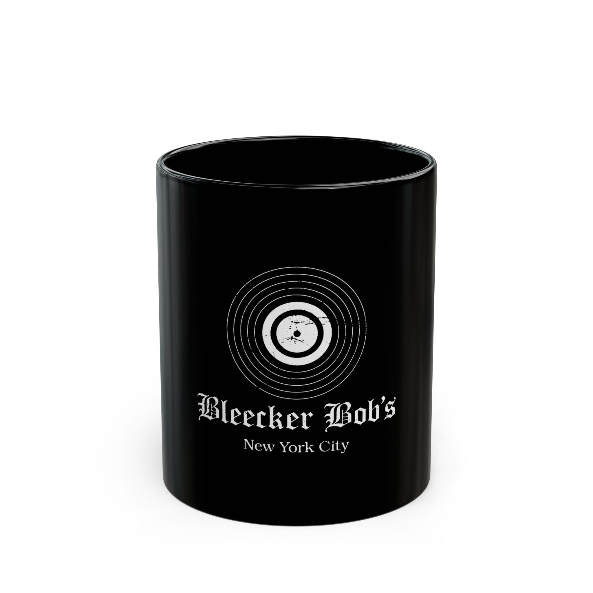 Bleecker Bobs Logo  Black Mug (11oz, 15oz)