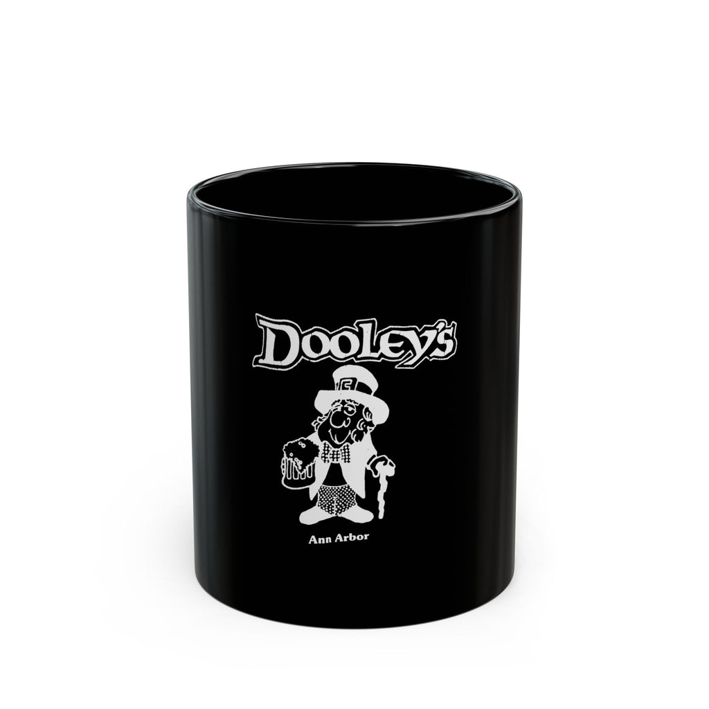 Dooleys Retro Logo  Black Mug (11oz, 15oz)