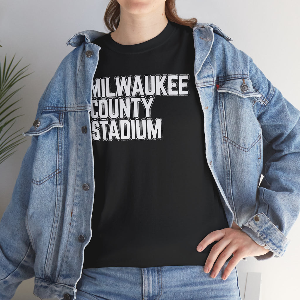 Milwaukee County Stadium Retro Logo