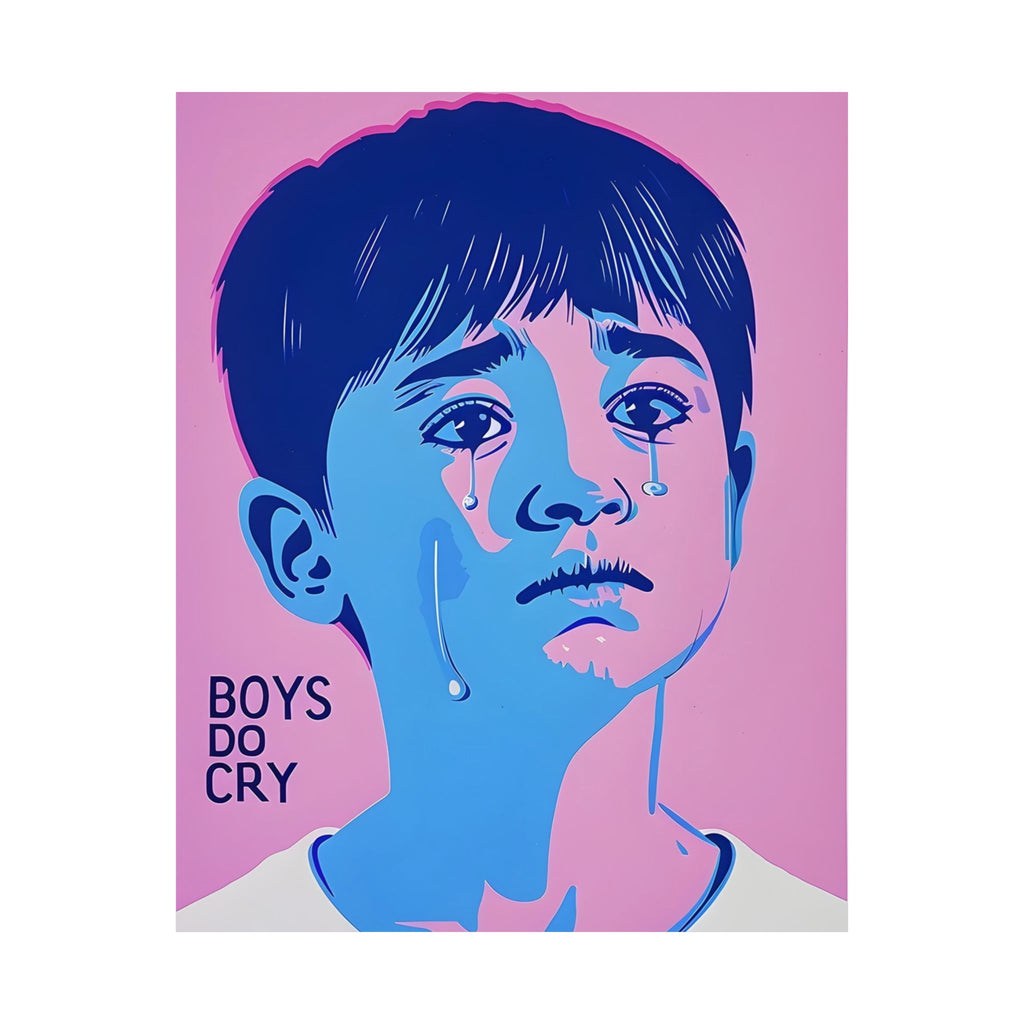 Boys Dont Cry Matte Vertical Poster — Wall Art