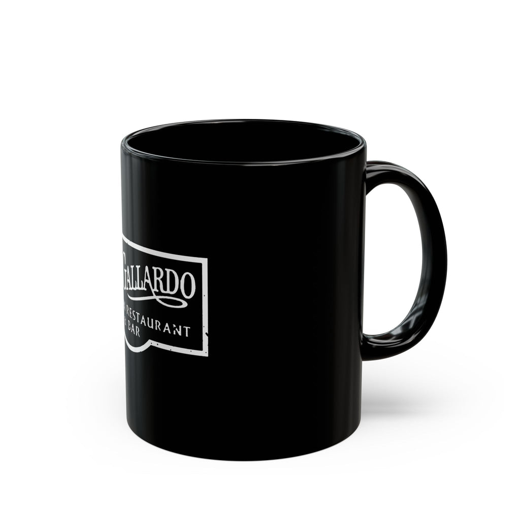Casa Gallardo Logo Retro Black Mug (11oz, 15oz)