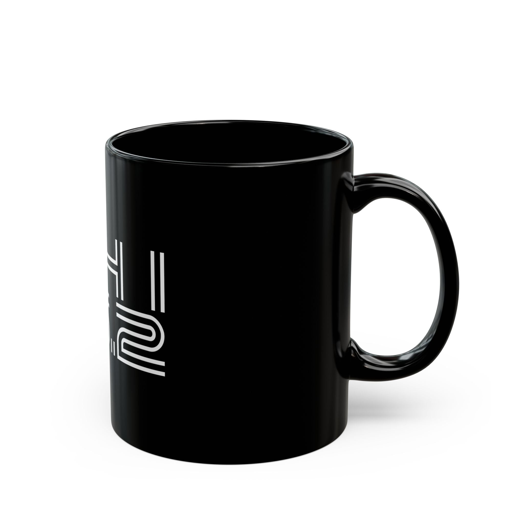 Chicago Running Marathon Black Mug (11oz, 15oz)