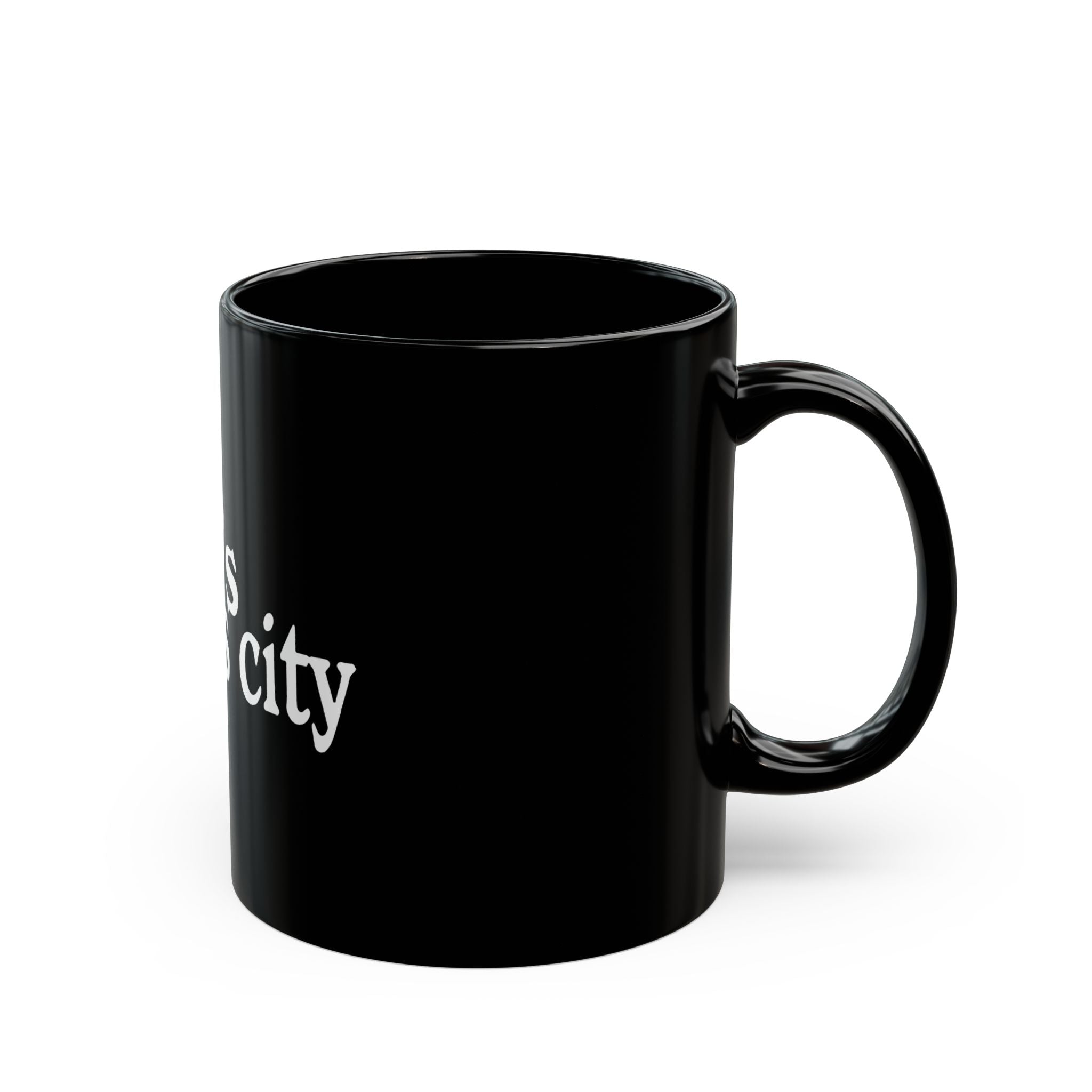 Max Kansas City Logo Retro Black Mug (11oz, 15oz)