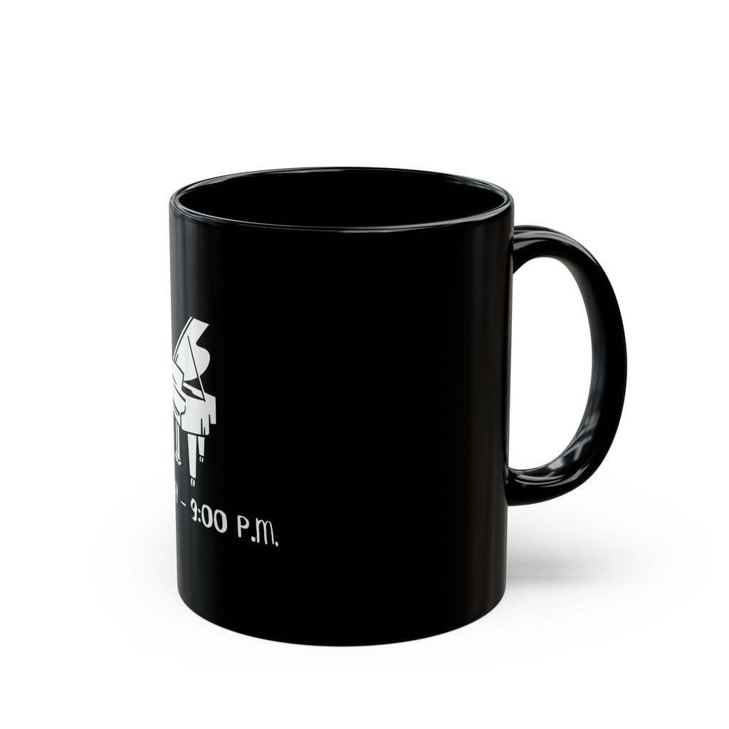 Saturday 9 Pm Retro Black Mug (11oz, 15oz)